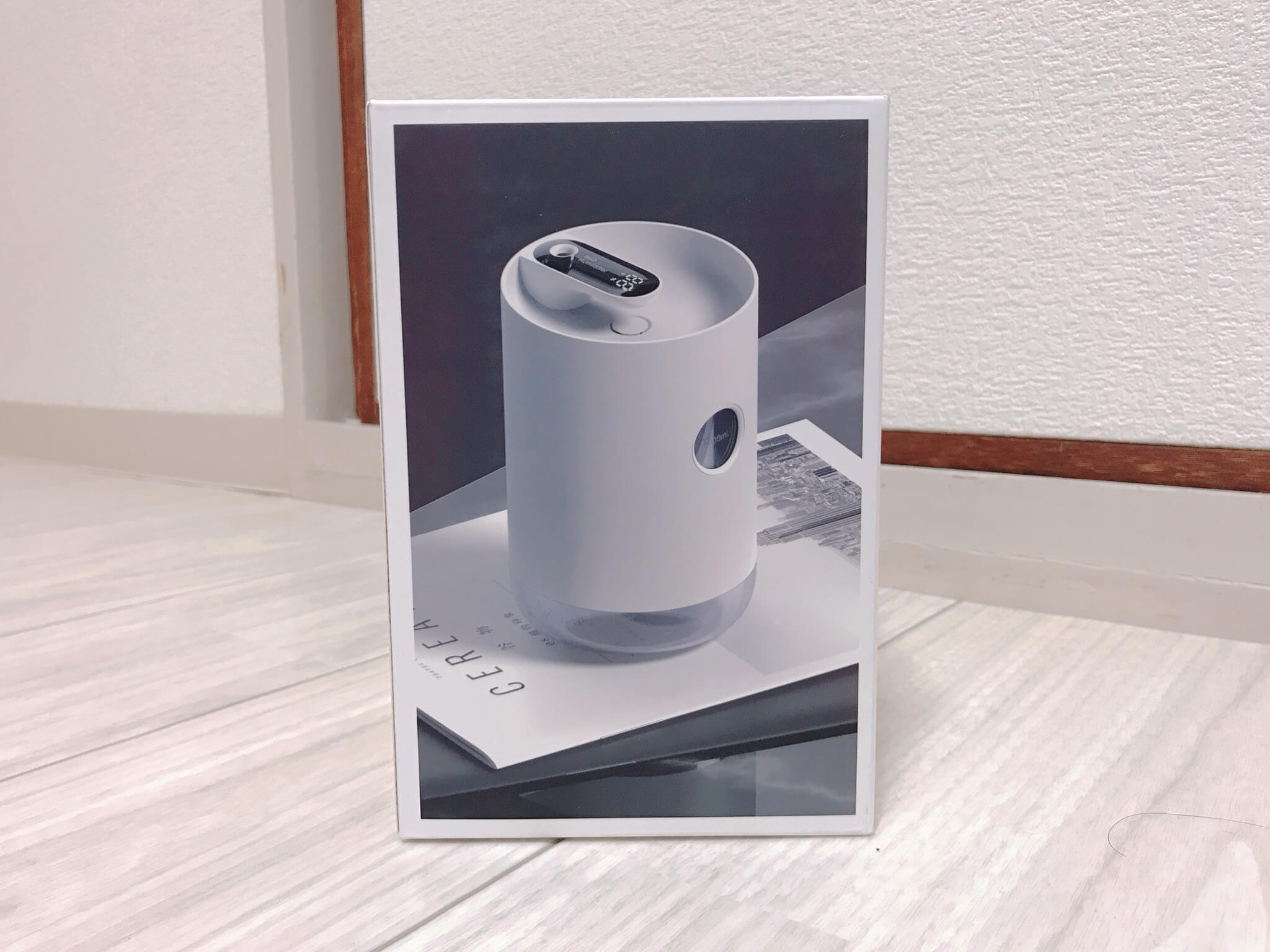 Bosiwo加湿器の箱の写真