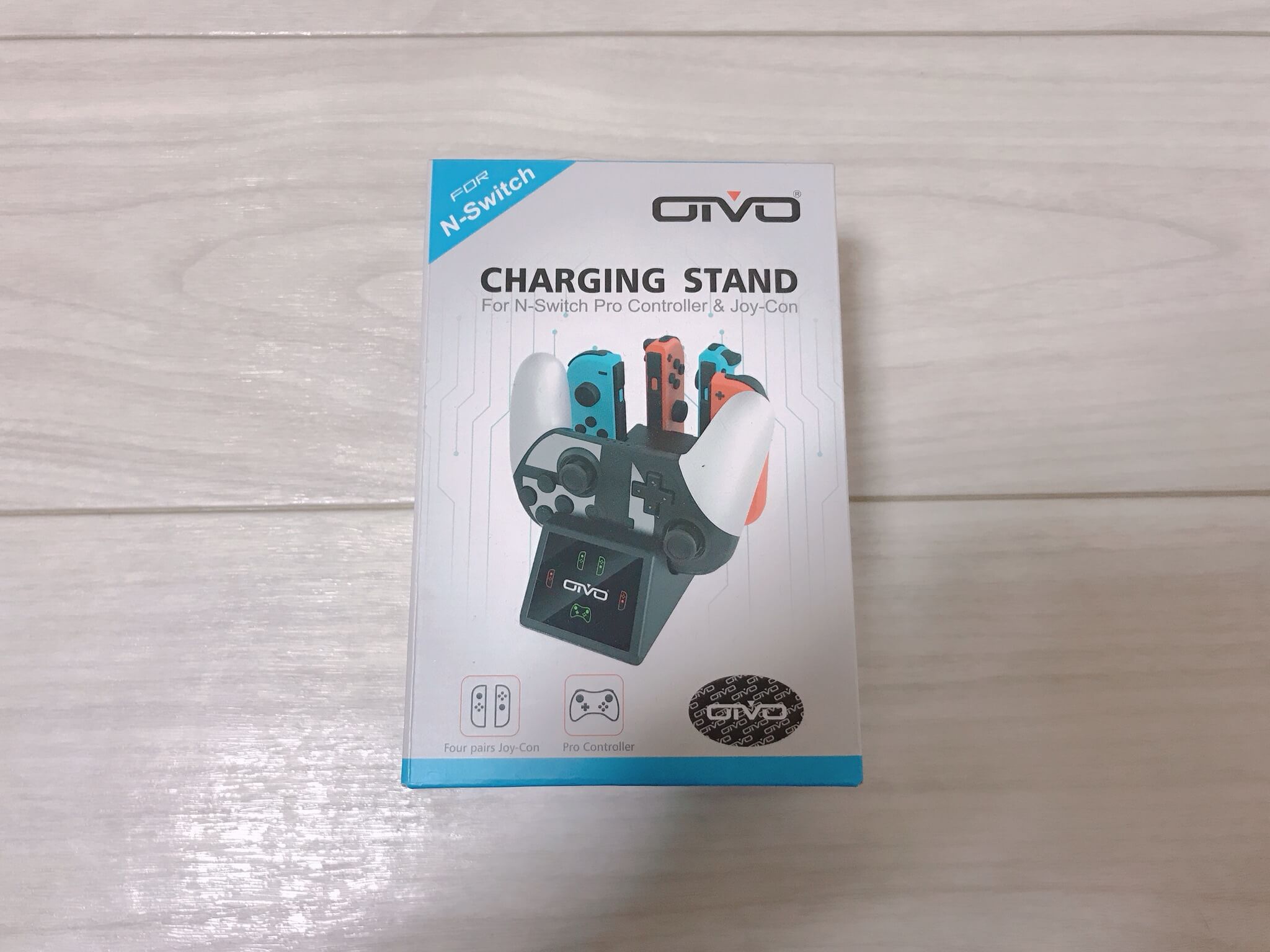 OIVOジョイコン充電スタンドのアイキャッチ画像